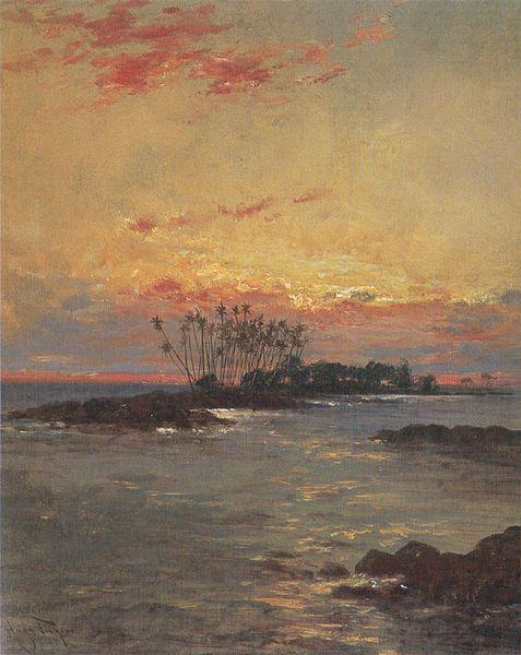 Alvan Fisher Hilo Bay oil painting picture
